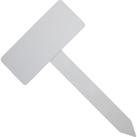 Garden Friends T-Shaped Flower Labels, Medium, 5 Pieces, 6.3 x 11.0 inches (16 x 28 cm)