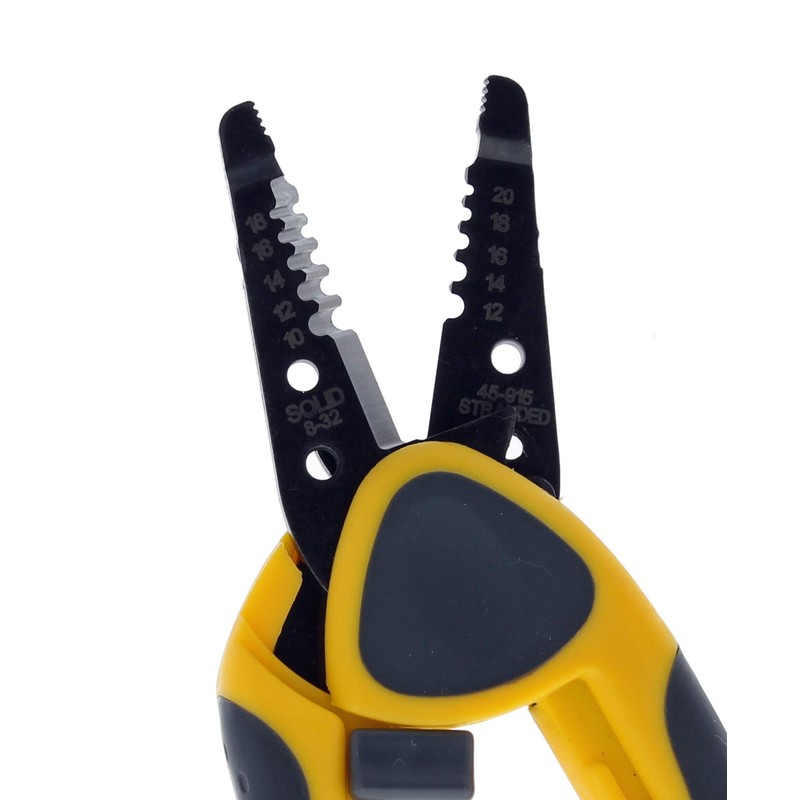 IDEAL Electrical 45-915 Kinetic Reflex T-Stripper - 10-20 AWG, Wire
