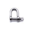 Stainless steel D shackle A4 316 marine grade - Other