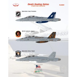 Academy 1/32 Flying Leathernecks FL32004 F/A-18D Death Dealing Deltas - Academy
