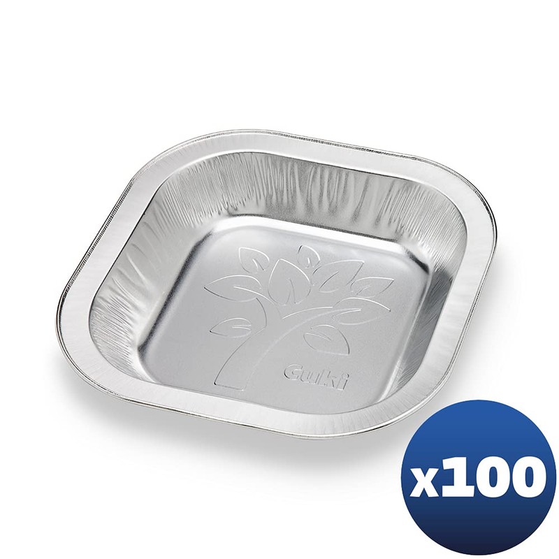 Cuki Aluminium Plate Bowl, Durable and Endlessly Recyclable, Size 18.05