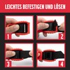 Magma Lashing Straps with Rubber Buckle for Safe Loading of
