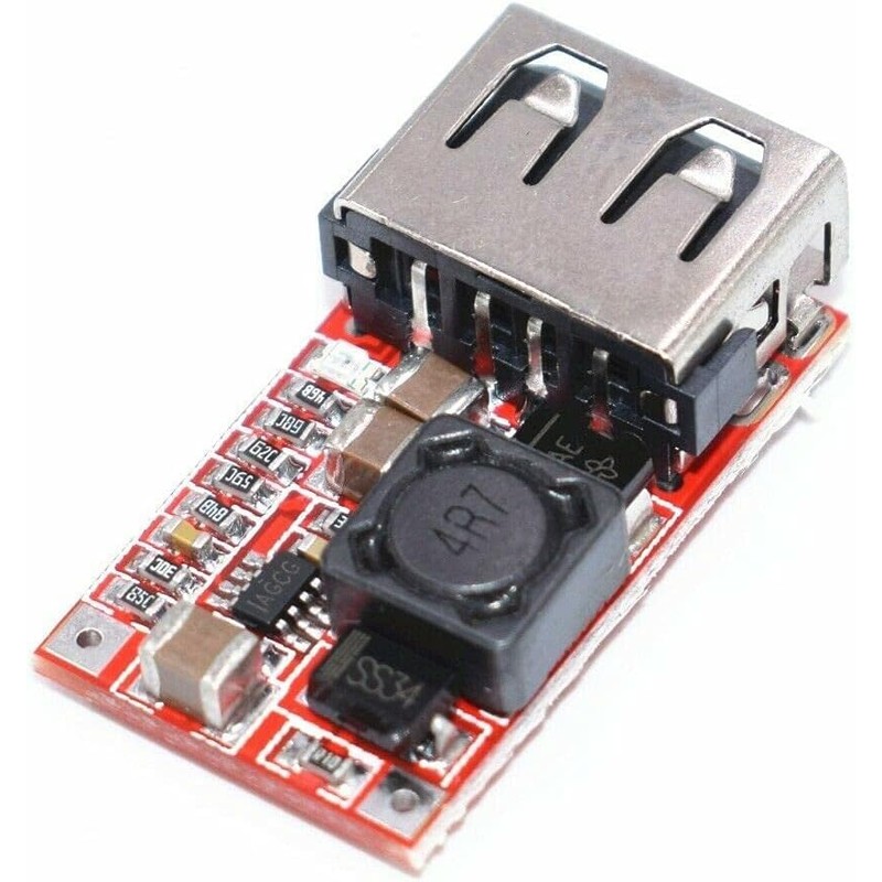 5pcs Buck Converter 6-24V Input to 5V 3A Output USB