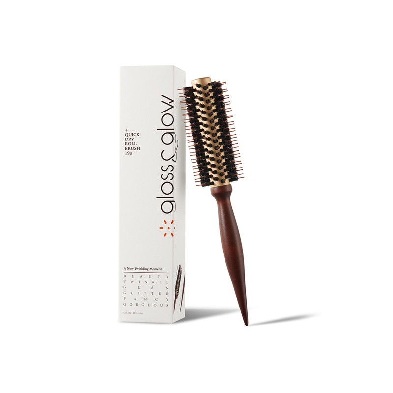Gloss & Glow Volume Boost Quick Dry Roll Brush Size
