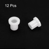 sourcing map 12pcs Flanged Sleeve Bearings Plastic Bushings ID 8mm