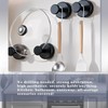 Canvas Trend Suction Cup Hooks,Stainless Steel Wreath Door Hanger Towel