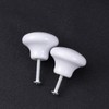 BESPORTBLE 5pcs Cabinet Hardware Handle Pull Round Ceramic Kitchen Cabinet