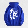 Abstract Face Graphic Hoodie 100% Cotton US Warehouse 6 ColorsColor: