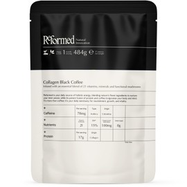 Reformed Reformed Collagen Protein Coffee - High Protein Coffee Powder with Collagen Benefits - Supports Skin Health, Mental Clarity & Muscle Recovery - Enhanced w/ 21 Vitamins/Minerals - 484 g