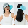 Coolwife Women's Sun Visor Hat Wide Brim Quick Drying Double