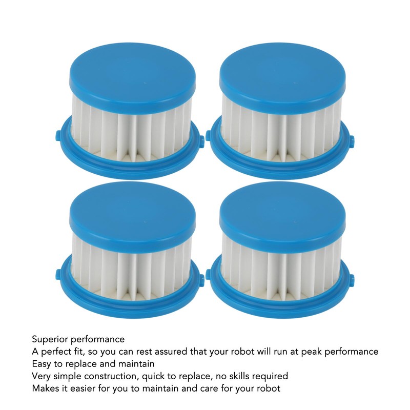 4pcs Vacuum Cleaner Filter Professional Efficient Safe Replacement Filters for