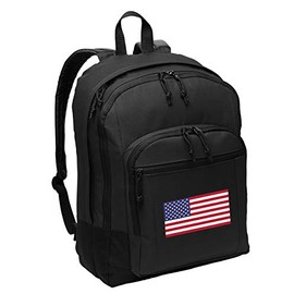 American Flag Backpack CLASSIC Style USA Flag Backpack Laptop Sleeve