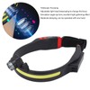 LED COB Head Light 10 Modes Zoomable Rechargeable Super Bright