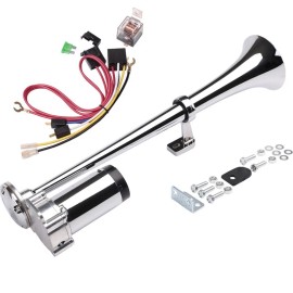 FARBIN 12V 150db Train Horn for Truck Car Air Horn Kit Loud Single Horn Loud Truck Horn