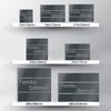 Graviers Design Door Sign Made of V2A Stainless Steel 215