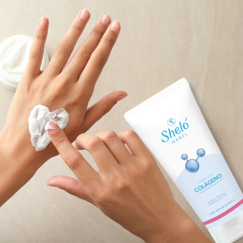 Sheló Nabel Crema Facial Colágeno Luminosidad Elastic