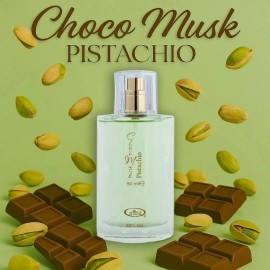 Al Rehab Choco Musk Pistachio - 50ml (1.65 fl. oz) Perfume Spray by Al-Rehab