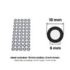 Pack of 500 3D Scan Markers - Diameter 10 mm