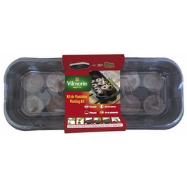 Vilmorin 3990626 Mini Greenhouse Kit 10 x Soft Coco All-in-One