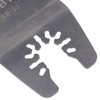 CNBTR Silver Oscillating Tool Quick Release Flexible Scraper Blades 52mm