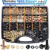 Nuts and Bolts Assortment Kit, Flange Bolt Assortment (12-30mm)