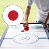 12 Pcs Air Hockey Pucks, Red & Blue 2.5 Inch