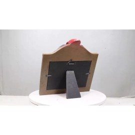 Ebros Gift Fire Department Fireman Helmet Hose And USA Flag Angel Wings 5"X7" Picture Frame