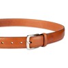 Haggar Men's Essential Belt-Dress and Casual, Tan Classic, Medium (34-36)