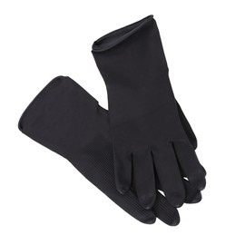 OATIPHO 5Pairs Non Slip Hair Dye Gloves for Salon Home Use Latex Hand Protectors for Hairdressing Cleaning Cooking and Arts Crafts