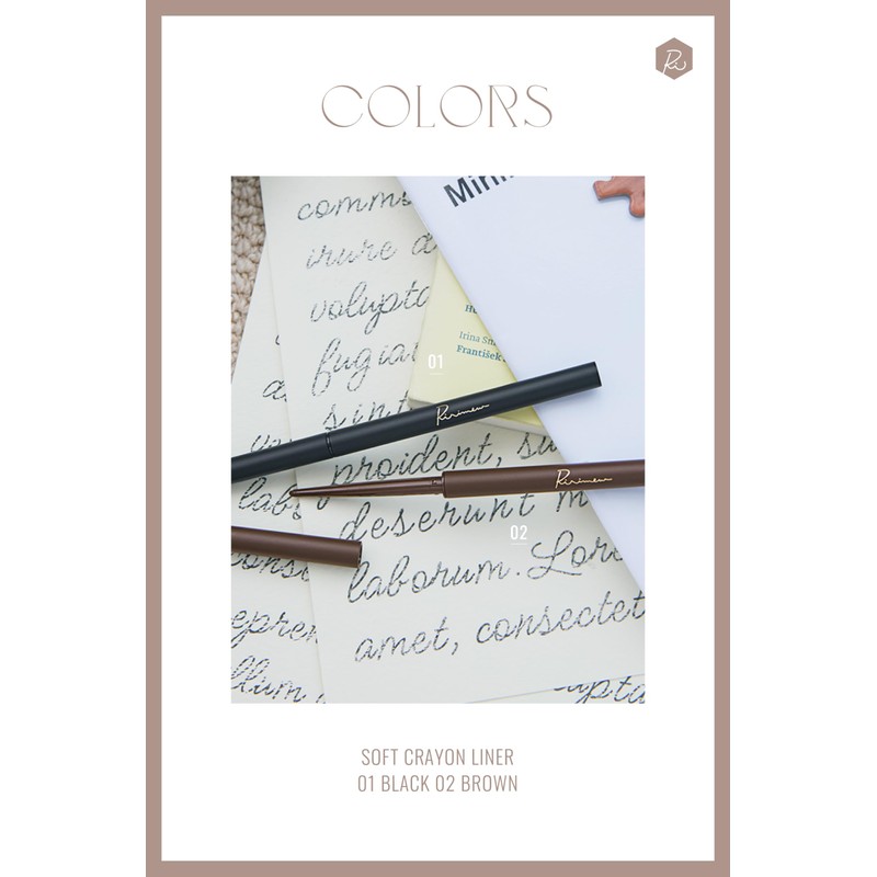 Ririmew Soft Crayon Liner (02 Brown)