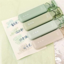 MMSZHL Nebula Color Glitter Highlighter, 8 Pcs Marcadores de Brillo, Resaltador de Brillo, Bolígrafo Flash Multifuncional para Bricolaje Diario para Tomar Notas Tomar Notas Brillantes (Verde+Rosa)