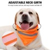 Reflective Dog Bandana, Triangle Dog Bandana, Bib, Adjustable Pet Scarf
