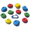 12 Mini Jugs l Bolt-on Rock Climbing Holds l Mixed Bright Tones