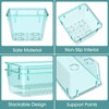 WOWBOX 25 PCS Plastic Drawer Organizer Set, 4 Sizes Desk