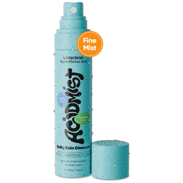 Hypochlorous Acid Spray for Face & Body - Helps Reduce