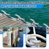 4 Pack S-Style Dock Cleat 10 Inches Aluminum Boat Mooring