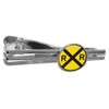 Railroad crossing Traffic Sign - Train Round Tie Bar Clip