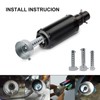 Baceyong 1 Piece Motorcycle Muffler DB Killer Exhaust Pipe Deflector