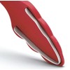 Cuisipro 歯付シリコントング24cm レッド 74 717705