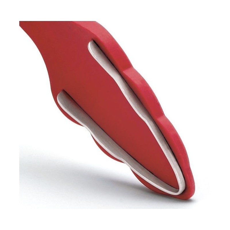 Cuisipro 歯付シリコントング24cm レッド 74 717705