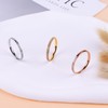 2-Pack 14K Gold Plated Stacking Rings for Oura Ring Gen