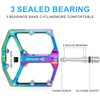 Road/Mountain Bike Pedals - 3 Bearings Bicycle Pedals - 9/16”