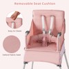 INFANS Baby High Chair, Foldable Portable Highchair for Babies and