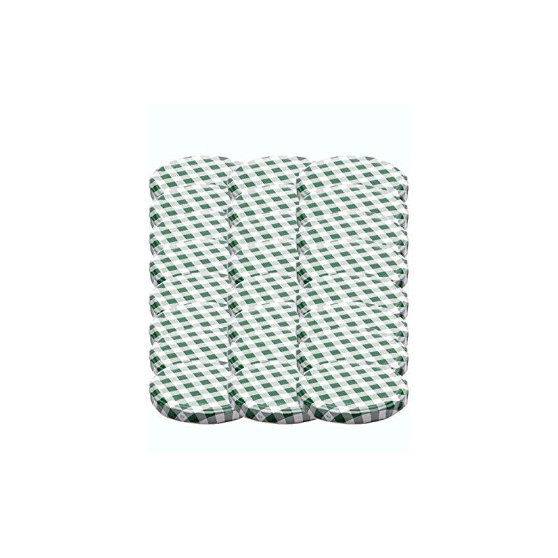 Set of 25 Replacement Twist-Off Lids for Jars To 82