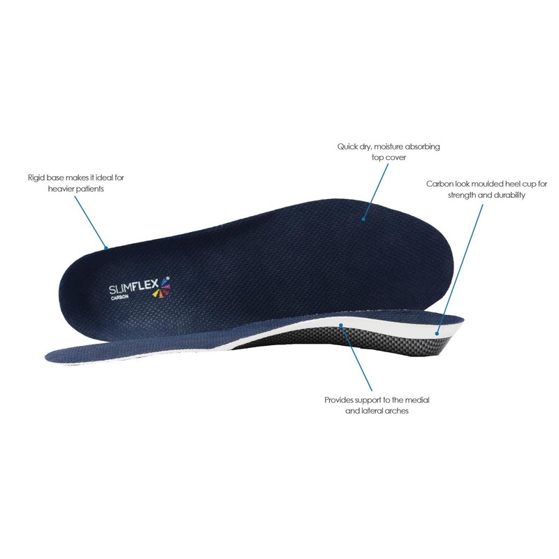 Slimflex Carbon, rigid base, quick drying, robust and durable (size