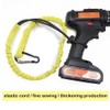 CYSKY 5 Pack Retractable Tool Lanyard with Aluminum Nut Lock