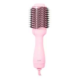 Beauty Creations Cepillo Alaciador Rizador De Cabello Beauty Creatios 1000w Color Pink