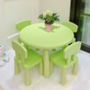 Yumiclub Playroom Furniture Kids Table and Chairs, 5 Piece Plastic