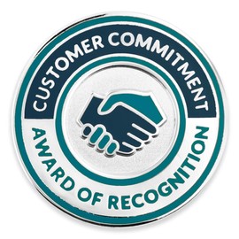 Customer Commitment Recognition Lapel Pin 5 Pack - 5 Pack