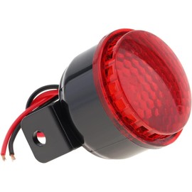 DriSentri Car Back-up Alarm with Wire/Light, 105dB Universal Waterproof Car Reverse Horn Reverse Beeper Warning Alarm Buzzer Siren for Car Vehicle Truck, 12V-24V